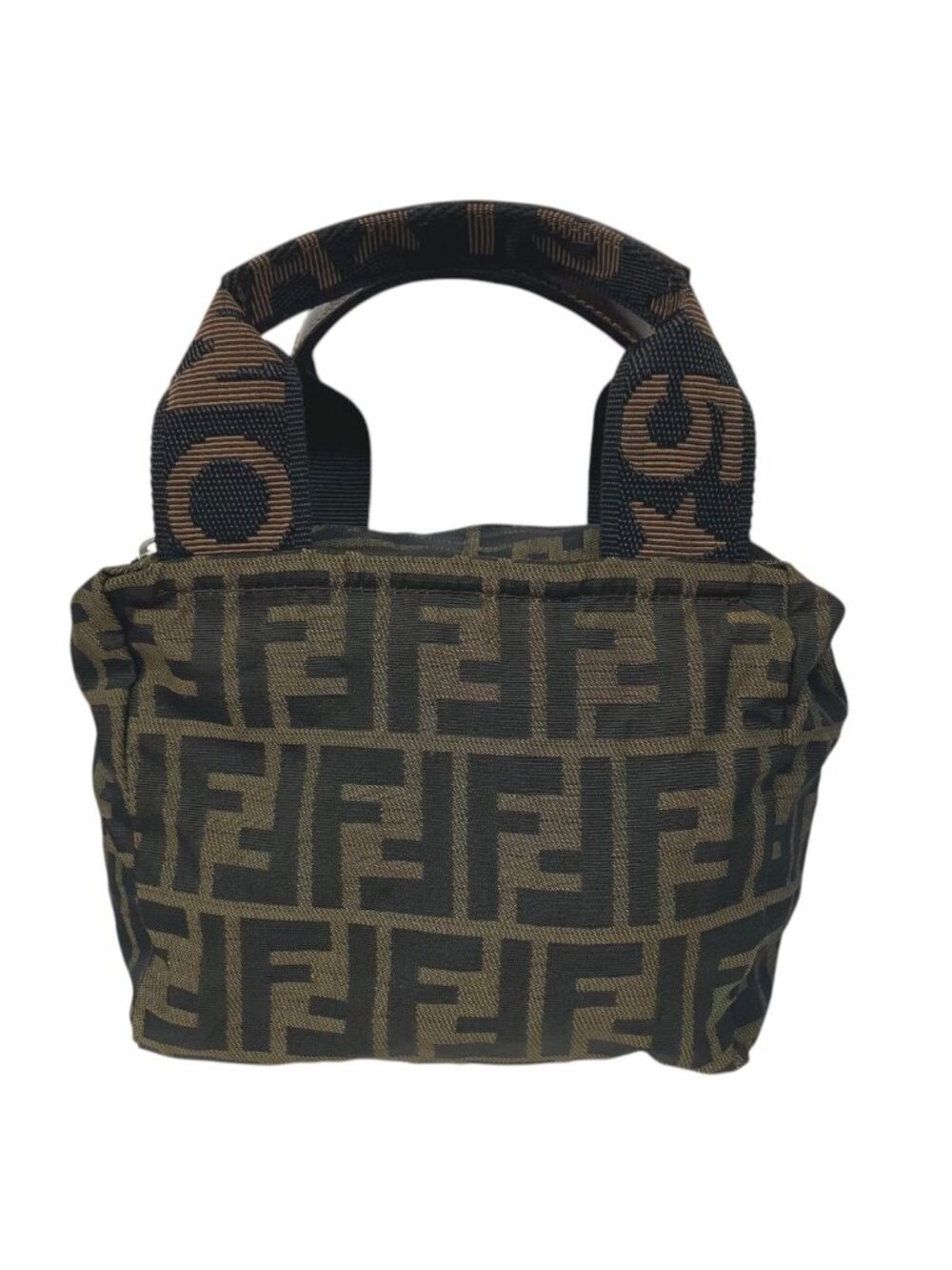 Fendi Zucca Handbag Canvas
